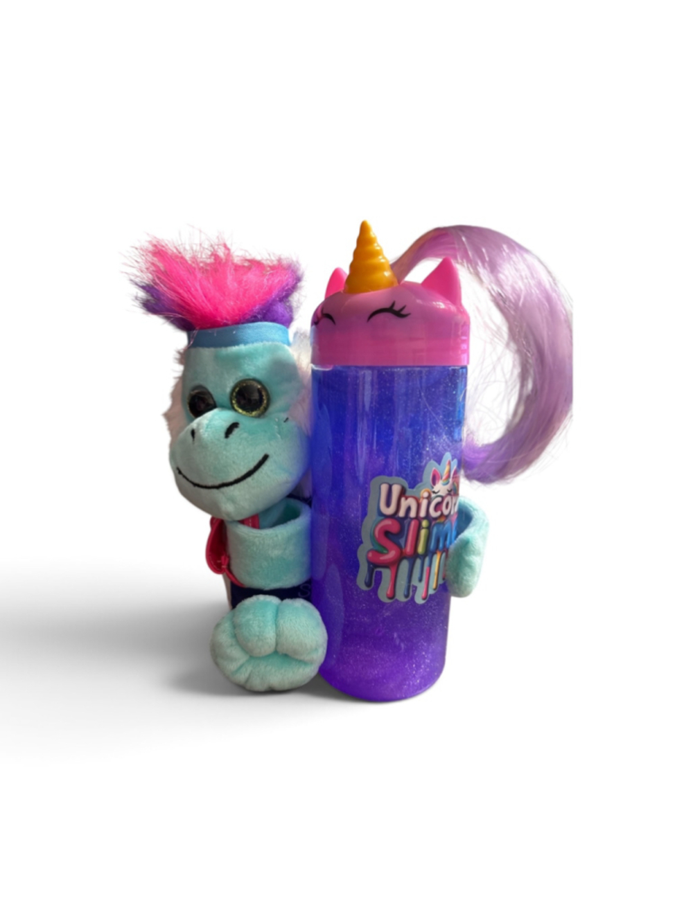 Big Slap Monkey plush + Unicorn slim